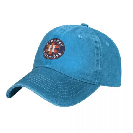 Houston Asterisks Parody Baseball Logo Baseball Cap Hat Beach Rugby Women'S Golf Clothing Men'S